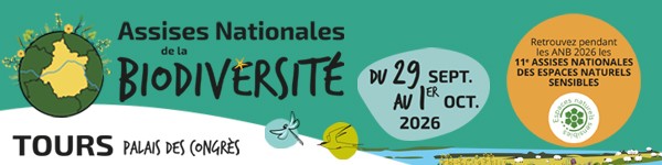 Assises nationales de la biodiversité 2026 : rendez-vous à Tours du 29 septembre au 1er octobre